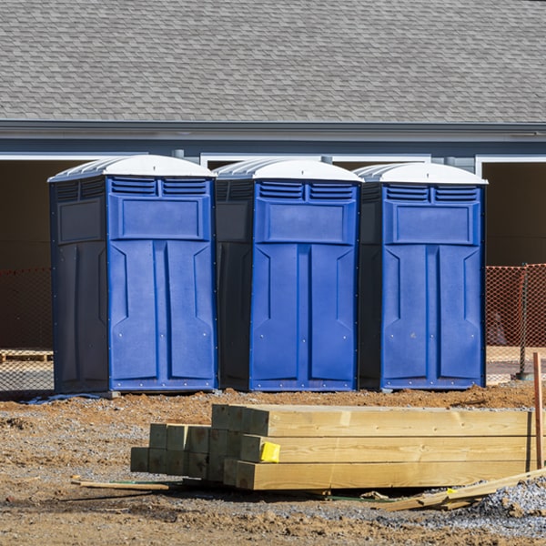 do you offer hand sanitizer dispensers inside the portable toilets in Dickerson City Florida